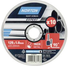 Norton Saint Gobain Expert Trennscheibe, 125 x 1,0 mm