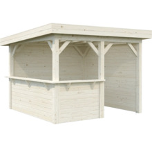 Pavillon de jardin en bois avec toit