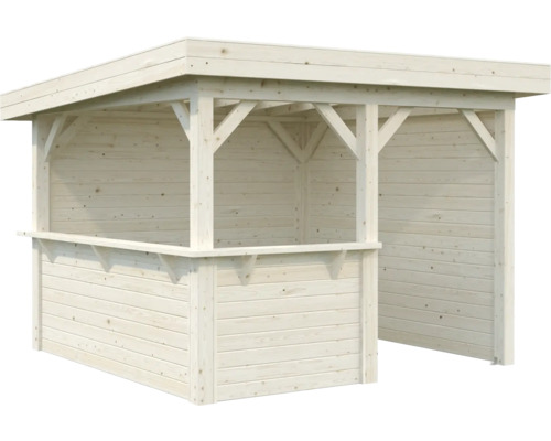Pavillon de jardin en bois avec toit