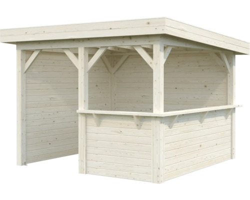 Pavillon de jardin en bois avec toit