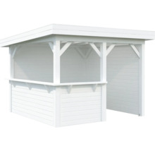 Pavillon de jardin en bois blanc