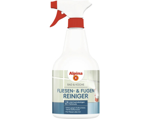 Alpina Fliesen- und Fugen Reiniger in einer Sprühflasche