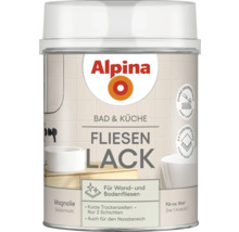 Alpina Fliesenlack Magnolia satiné pour salle de bain et cuisine