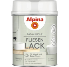 Alpina vernis pour carrelage argenté mat soyeux pour salle de bain et cuisine