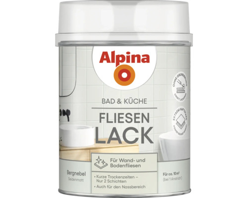 Alpina Fliesenlack für Bad und Küche