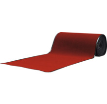 Roter Teppichläufer als Rolle