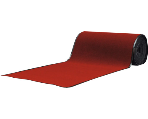 Roter Teppichläufer als Rolle