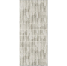 Rechteckige Fliesen, angeordnet in einem regelmäßigen Muster, für Wand- oder Bodengestaltung