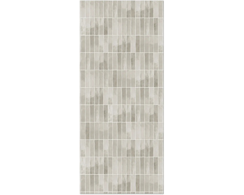 Rechteckige Fliesen, angeordnet in einem regelmäßigen Muster, für Wand- oder Bodengestaltung