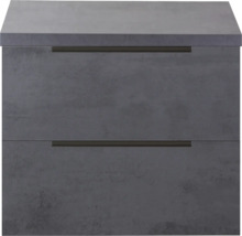 Waschtischunterschrank mit zwei Schubladen
