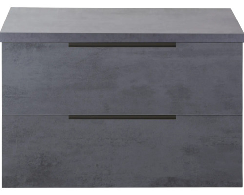 Meuble sous-lavabo avec deux tiroirs