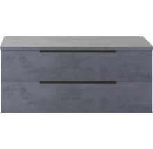 Meuble sous-lavabo avec deux tiroirs