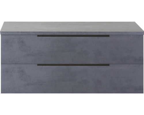 Meuble sous-lavabo avec deux tiroirs