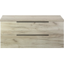 Meuble sous-lavabo avec deux tiroirs