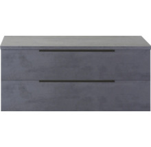 Meuble sous-lavabo avec deux tiroirs