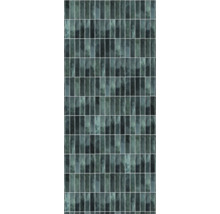 Mosaïque rectangulaire en verre