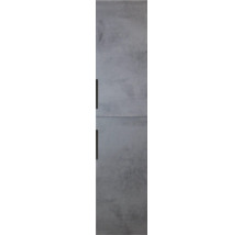 Porte de placard avec poignée aspect béton