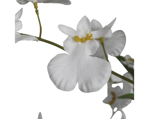 Kunstblume, weiße Blüten
