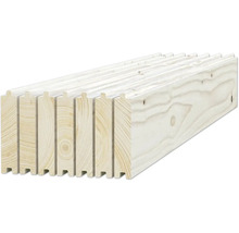 Holzpaneele mit Nut und Feder