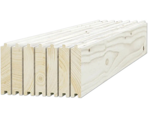 Bois profilé en bois clair