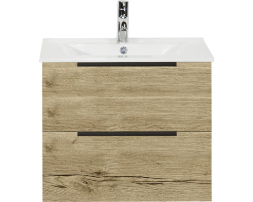 Meuble sous-lavabo avec lavabo et robinet