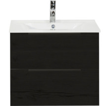 Meuble sous-lavabo avec lavabo et robinet