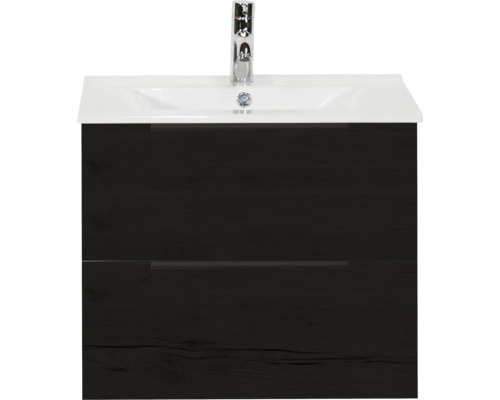 Meuble sous-lavabo avec lavabo et robinet