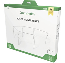 Grimsholm Roboter Mähwerk Begrenzungszaun, Packung mit zwölf Stück