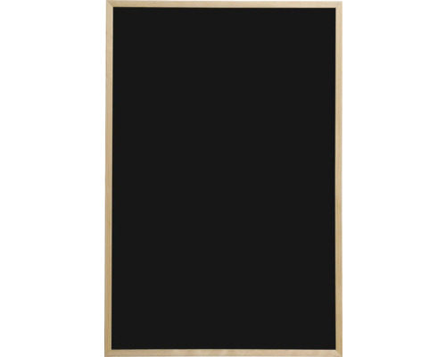 Tableau noir avec cadre en bois