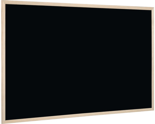 Tableau noir avec cadre en bois