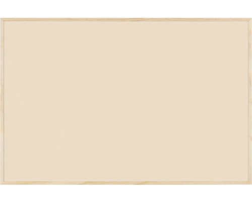 Tableau blanc encadré magnétique beige 60x40 cm Tableau blanc avec cadre en bois