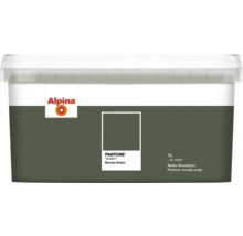 Alpina Wandfarbe, Bronze Green, 1 Liter, matte Oberfläche