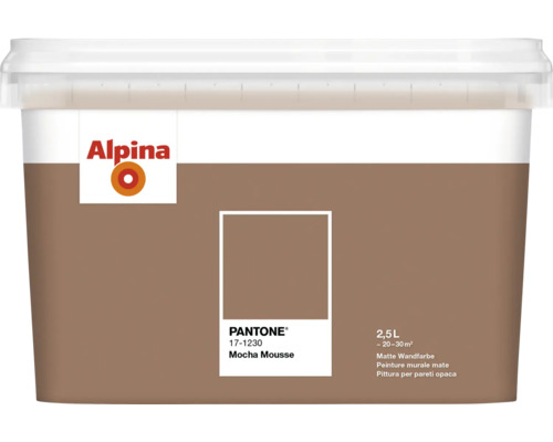 Alpina Wandfarbe, 2,5 Liter Eimer