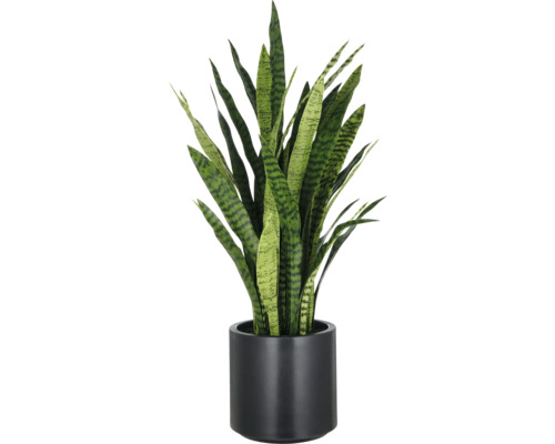 Kunstpflanze Sansevieria zeylanica H 105 cm Sansevieria Pflanze im Topf