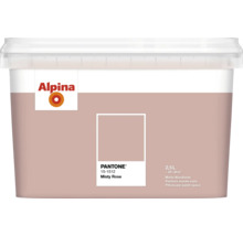 Eimer mit matter Alpina Wandfarbe Misty Rose, 2,5 Liter