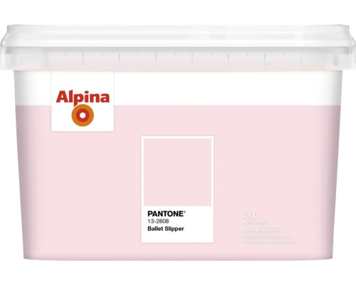 Alpina Wandfarbe Pantone 13-2808 ballet slipper 2,5l Alpina Farbe Ballet Slipper, 2,5 Liter, matte Wandfarbe