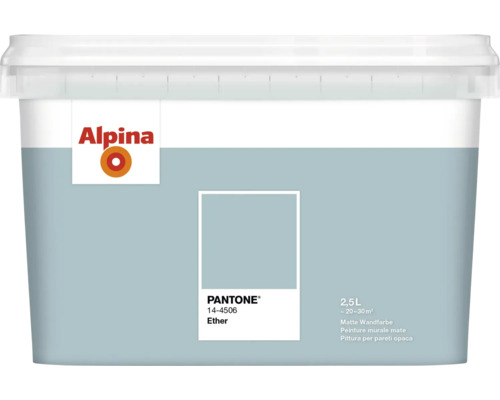 Alpina Wandfarbe, Farbton Ether, 2,5 Liter
