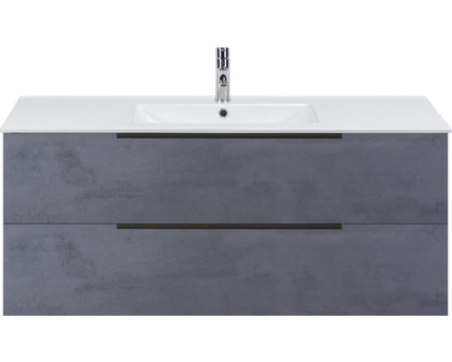 Meuble sous-lavabo avec lavabo et robinet