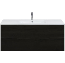 Meuble sous-lavabo avec lavabo et deux tiroirs