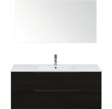 Waschtisch mit Unterschrank und Spiegel für das Badezimmer