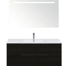 Waschtischkombination mit Spiegel und Beleuchtung