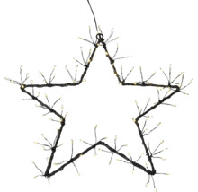 Dekorativer Stern mit Beleuchtung für den Innenbereich