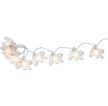 Guirlande lumineuse avec motifs d''ours polaires pour éclairage festif