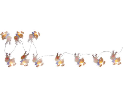 Guirlande lumineuse renne pour décoration de Noël