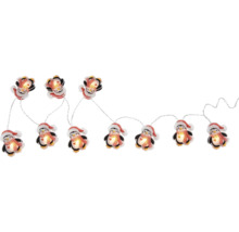 Guirlande lumineuse avec motifs de pingouins pour la décoration de Noël