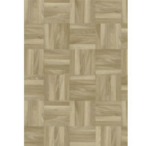 Parquet en bois à motif carré