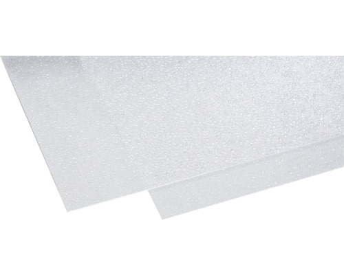 Polystyrolplatte 2,5x500x1000 mm Tropfen klar