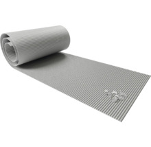 Rollbarer Belag mit Rillenstruktur und Wassertropfen