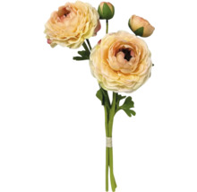 Künstlicher Ranunkelstrauß mit Blüten und Knospen
