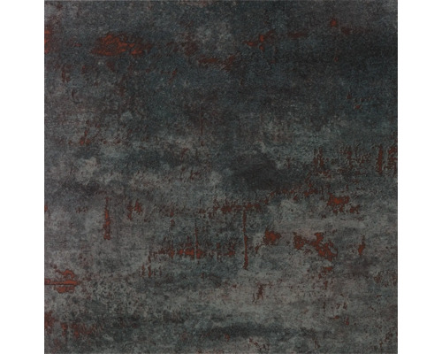 Feinsteinzeug Wand- und Bodenfliese Metal titanium anpoliert BxLxS 60x60x1.05 cm Dekorplatte mit Struktur